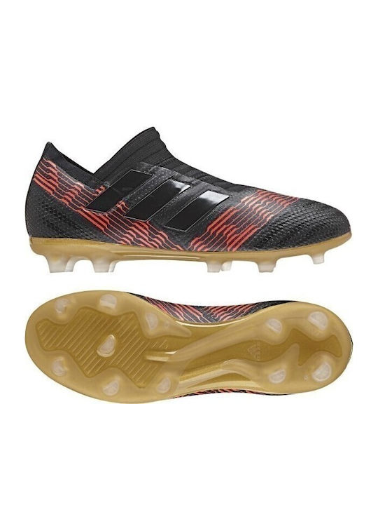 Nemeziz 17 + 360 Agility Firm Ground Boots FG Kids Soccer Cleats Molded Outsole Black