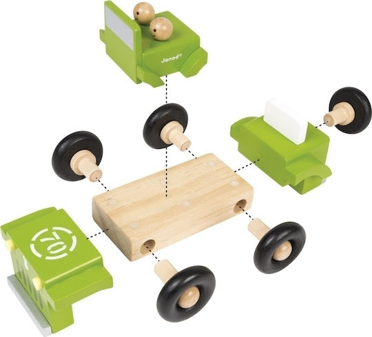 Janod Mașinuță Magnetică 4 X 4 Pentru 3+ Ani