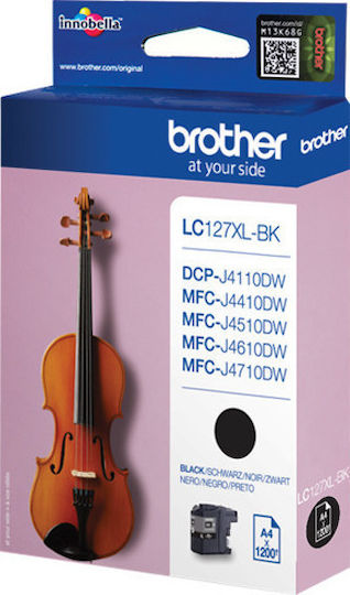 Brother LC127XL Original InkJet Printer Ink Black (LC-127XLBK)