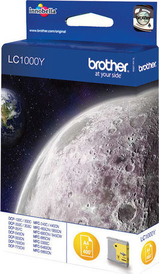 Brother LC1000 Original InkJet Printer Ink Yellow (LC-1000Y)