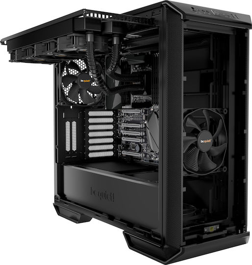 Be Quiet Dark Base 700 Gaming Midi Tower Κουτί Υπολογιστή με Πλαϊνό Παράθυρο και RGB Φωτισμό Μαύρο