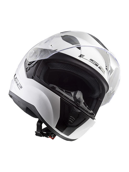 LS2 Rapid FF353 White Solid Κράνος Μηχανής Full Face ECE 22.06 1450gr