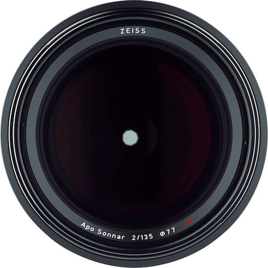 Zeiss Full Frame Φωτογραφικός Φακός Milvus 2/135 ZF.2 Telephoto για Nikon F Mount Μαύρος