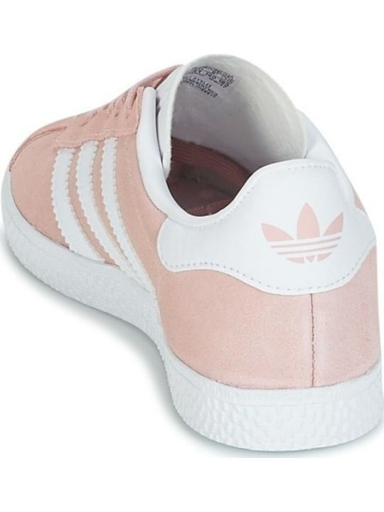 Gazelle Originals Adidași Copii Roz Icey Alb Nor Metallic Auriu