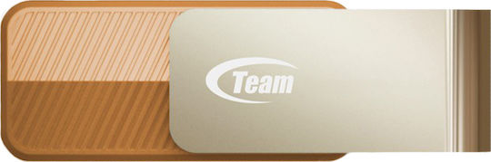 TeamGroup C143 128ГБ USB 3.0 Стик Кафяв