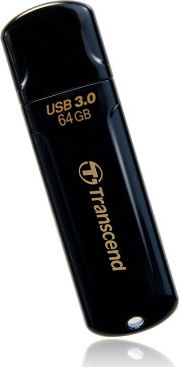 Transcend Jetflash 700 64GB USB 3.0 Stick Schwarz