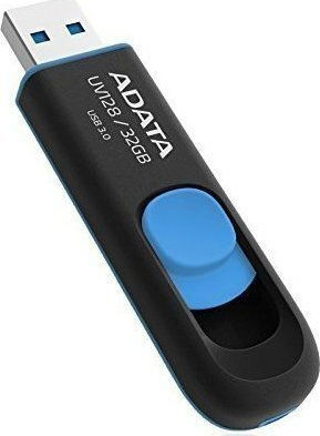 Adata DashDrive UV128 32GB USB 3.0 Stick Μπλε
