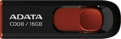 Adata C008 16GB USB 2.0 Stick Roșu