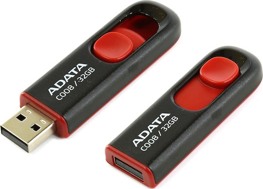 Adata DashDrive C008 32GB USB 2.0 Stick Red