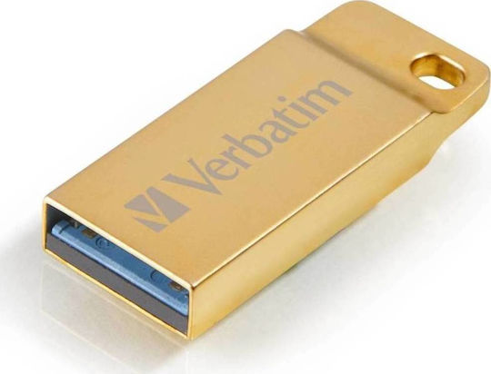 Verbatim Metal Executive 16GB USB 3.0 Stick Gold