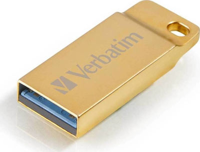 Verbatim Metal Executive 64GB USB 3.0 Stick Aur