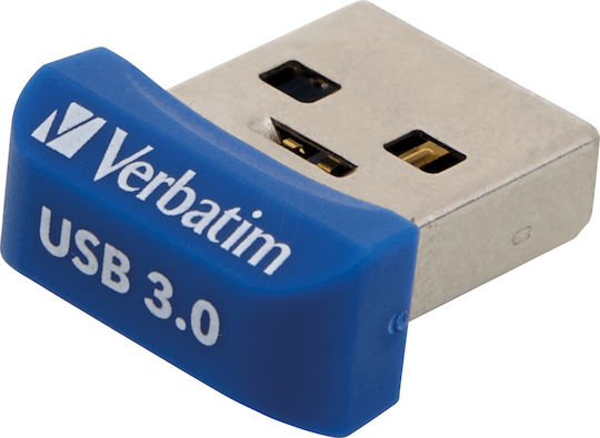 Verbatim Store 'n' Stay Nano 32GB USB 3.0 Stick Blau