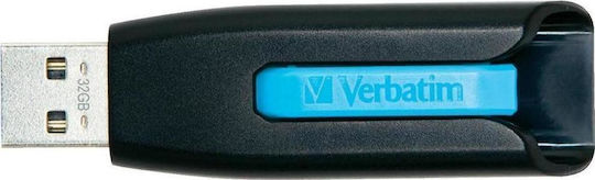 Verbatim Store 'n' Go V3 32GB USB 3.0 Stick Μαύρο
