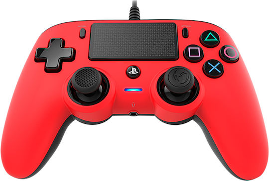 Nacon Wired Compact Controller für PS4 Red