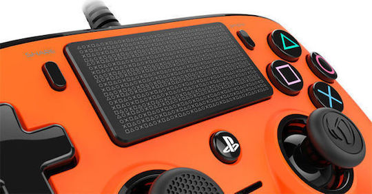 Nacon Wired Compact Controller for PS4 Orange