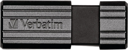 Verbatim Store 'n' Go Pinstripe 128GB USB 2.0 Stick Μαύρο