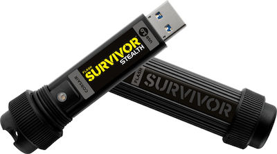 Corsair Flash Survivor Stealth 256GB USB 3.0 Stick Black