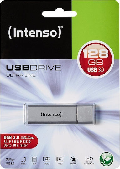 Intenso Ultra Line 128GB USB 3.0 Stick Argintiu