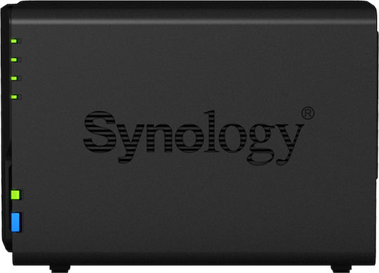 Synology DiskStation DS218 NAS Tower με 2 θέσεις για HDD/SSD