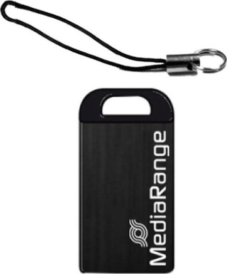 MediaRange 32GB USB 2.0 USB-Stick Schwarz