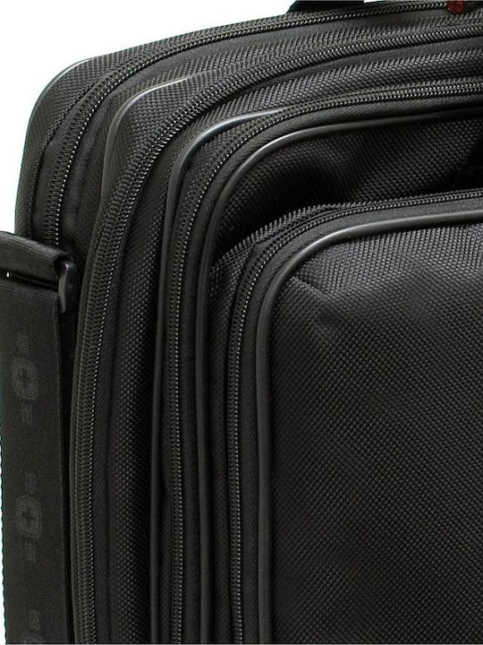 Wenger Legacy Double Gusset Τσάντα Ώμου / Χειρός για Laptop 16" σε Μαύρο χρώμα