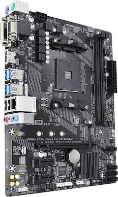 Gigabyte A320M-S2H (rev. 1.0) Motherboard Micro ATX με AMD AM4 Socket