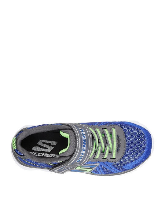 Advance Kids Sports Shoes Running with Hoop & Loop Closure Gray