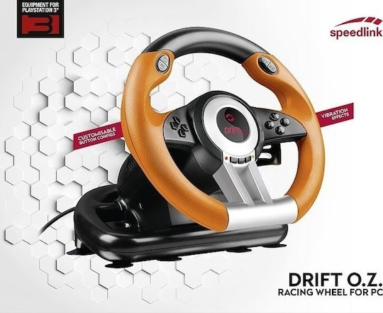 2,500円お安く!◎Volan SPEED FLEX 1◎11inch SpeedLink Drift O.Z. Racing Wheel Volan cu Schimbător de Viteze și