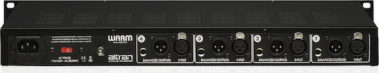 Warm Audio WA-412 Microphone Preamplifier 4 Channels with Phantom Power and 4 XLR Inputs