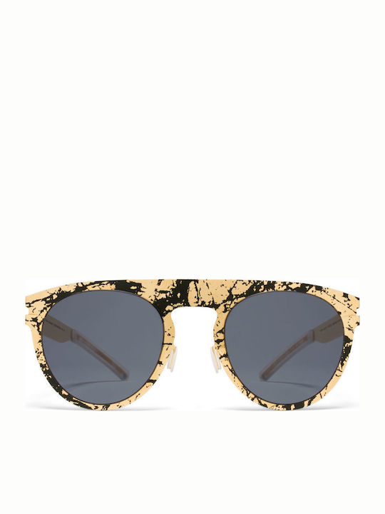 Mykita MMTRANSFER004 Gold / Black Stone Γυαλιά Ηλίου Πολύχρωμα με Κοκκάλινο Σκελετό Mykita MMTRANSFER004 Gold / Black Stone Γυαλιά Ηλίου Πολύχρωμα με Κοκκάλινο Σκελετό