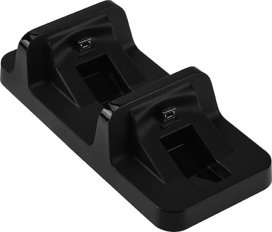 Dobe Charging Station Βάση Φόρτισης για 2 χειριστήρια PS4 Μαύρη