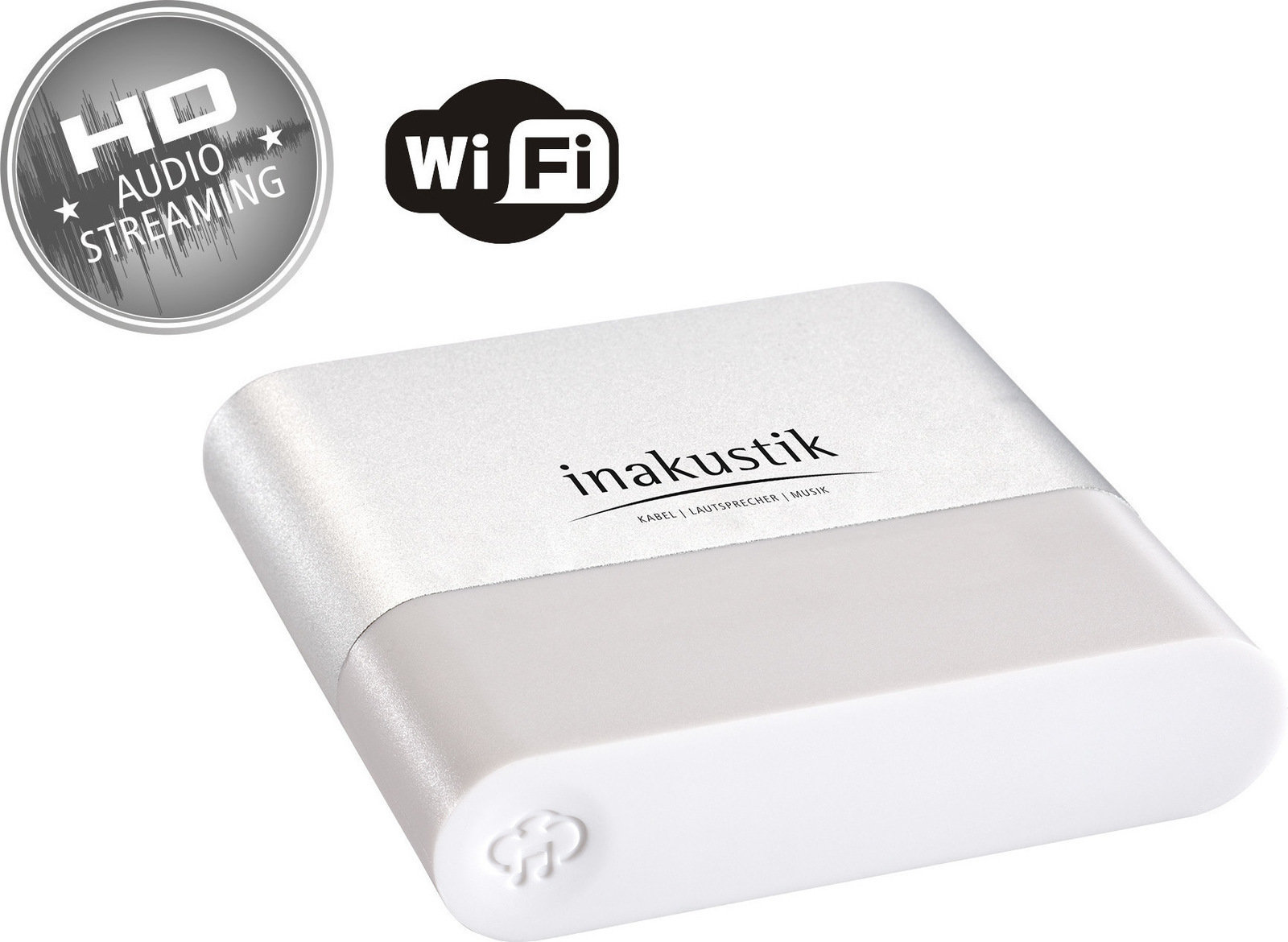 Inakustik WiFi Audio Streaming Receiver Streamer Λευκό Skroutz.gr