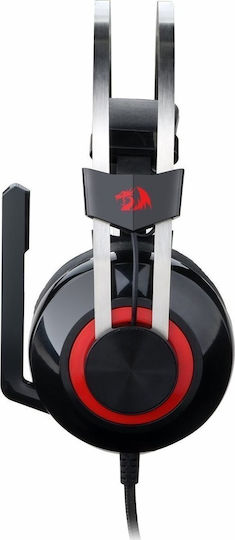 Redragon Talos 7.1 Over Ear Gaming Headset cu conexiune USB Negru