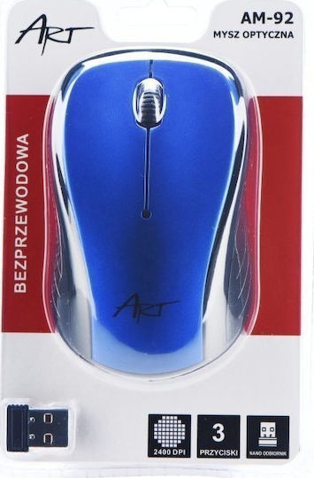 AM-92 Wireless Mouse Blue