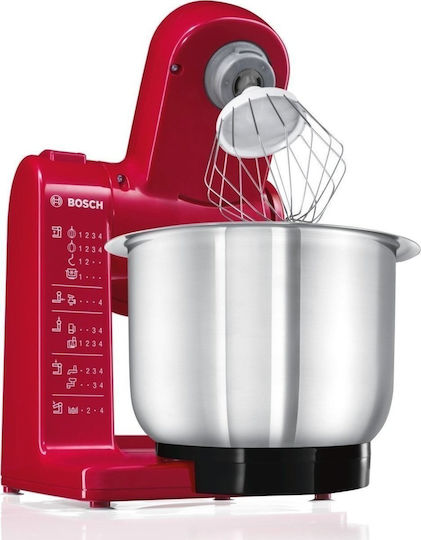 Bosch Κουζινομηχανή 500W με Ανοξείδωτο Κάδο 3.9lt