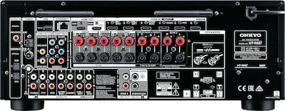 Onkyo Komplettes Heimkino-Set 7.1 HT-S9800THX 165W Eingebautes WiFi Dolby Atmos Schwarz mit kabellosen Lautsprechern