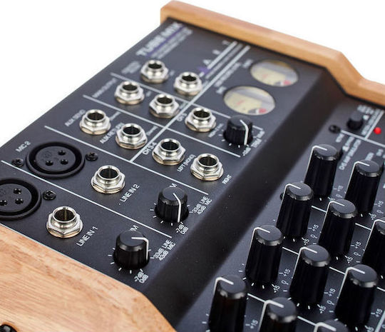 ART Pro Audio TubeMix Analoge Konsole 5 Kanäle mit Phantom Power & 2 XLR-Eingänge