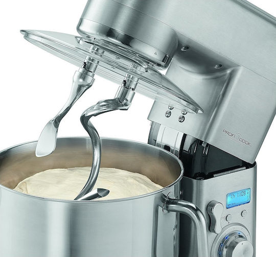 Profi Cook PC-KM 1096 Stand Mixer 1500W with Stainless Mixing Bowl 10lt