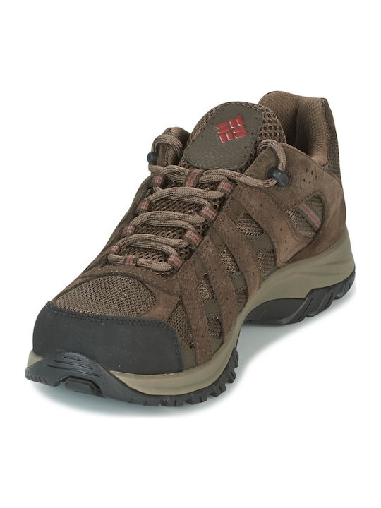 Columbia Canyon Point Waterproof Ανδρικά Ορειβατικά Παπούτσια Αδιάβροχα Καφέ
