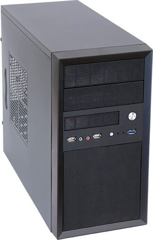 Chieftec CT-01B-OP Mini Tower Computer Case Black