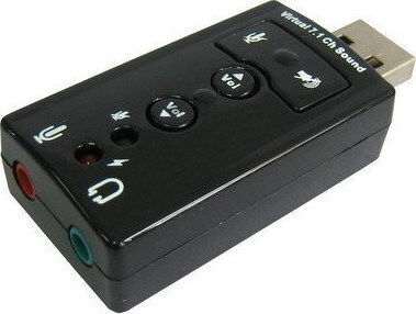 Εξωτερική USB Κάρτα Ήχου 7.1