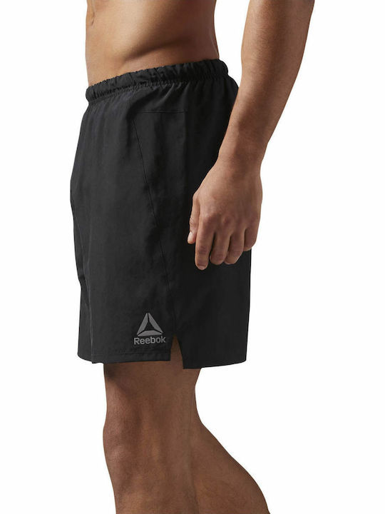 Reebok Running 18 Cms Men's Athletic Shorts Black