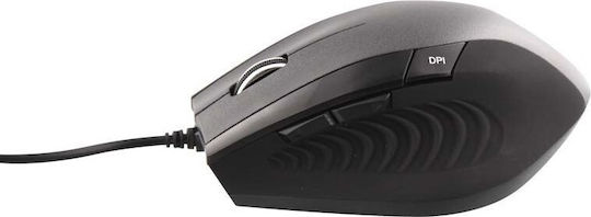 T'nB Wired Ergo Mouse Ενσύρματο Εργονομικό Ποντίκι Γκρι