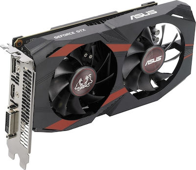 Asus GeForce GTX 1050 Ti 4GB GDDR5 Cerberus OC Κάρτα Γραφικών
