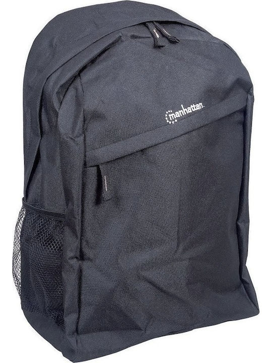 Manhattan Knappack Τσάντα Πλάτης 15.6" Μαύρη
