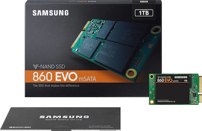 Samsung 860 Evo mSATA SSD 1000ГБ mSATA SATA III MZ-M6E1T0BW