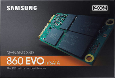 Samsung 860 Evo mSATA SSD 250GB mSATA SATA III MZ-M6E250BW