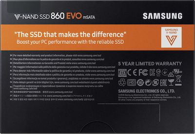 Samsung 860 Evo mSATA SSD 250GB mSATA SATA III MZ-M6E250BW