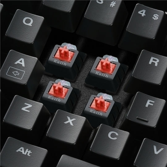 Sharkoon Skiller SGK3 Gaming Μηχανικό Πληκτρολόγιο με Kailh Red διακόπτες και RGB φωτισμό (Αγγλικό US)
