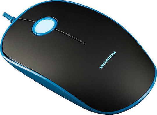 Modecom MC-M111 Ενσύρματο Ποντίκι Μαύρο